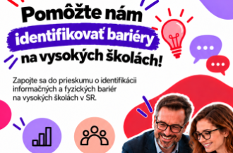 Národný prieskum: Identifikácia bariér na vysokých školách v SR